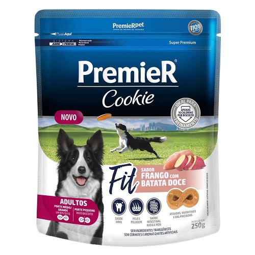 Biscoito PremieR Cookie para Cães Sabor Batata Doce e Frango - 250g