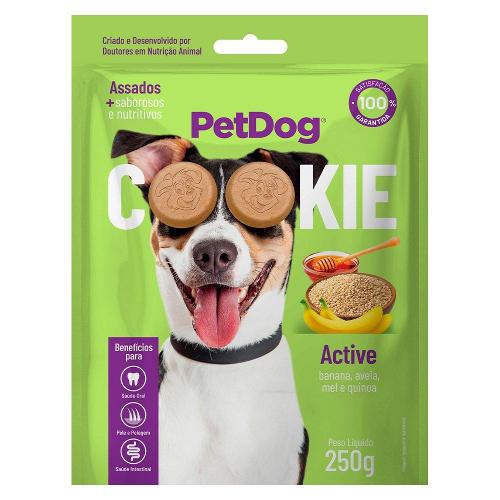 Biscoito PetDog Cookie Veggie para Cães - 250 g