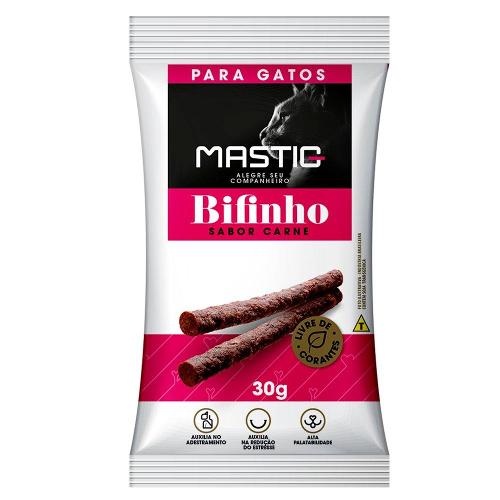 Bifinho Mastig Carne para Gatos - 30 g