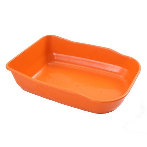 Bandeja Sanitária Durapets Single Laranja para Gatos - Tam. Único