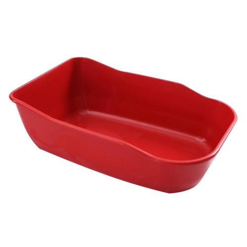 Bandeja Sanitária Durapets Luxo Vermelha para Gatos - Tam. Único