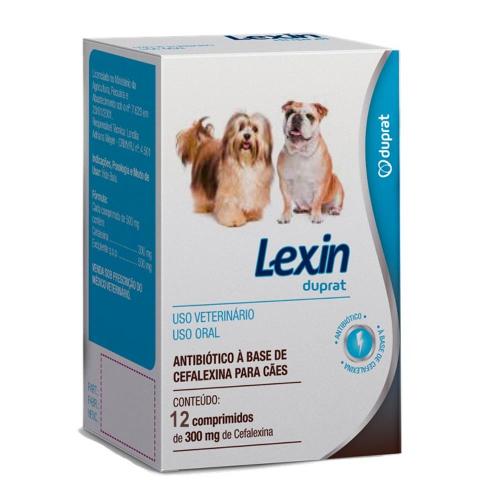 Antibiótico Lexin 300 mg - 12 Comprimidos