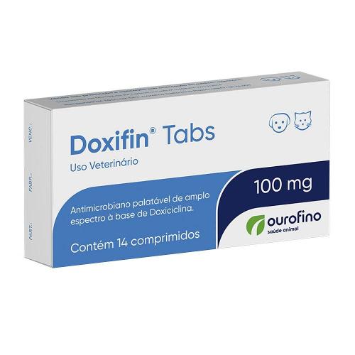 Antimicrobiano Ourofino Doxifin Tabs 14 Comprimidos - 100 mg