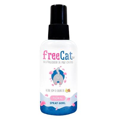 Neutralizador de Odores CatMyPet FreeCat Floral para Ambientes - 60 mL