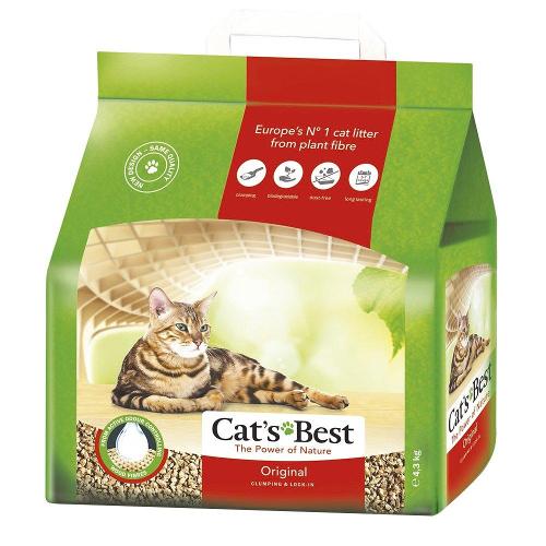 Granulado Ecológico Cat's Best Original para Gatos - 4,3 Kg