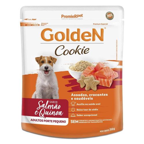 Biscoito PremieR para Cães Adultos Porte Pequeno Sabor Quinoa e Salmão - 350g