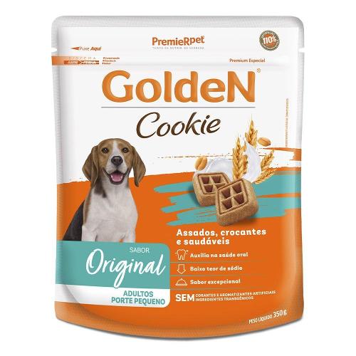 Biscoito GoldeN para Cães Adultos Porte Pequeno Sabor Original - 350g