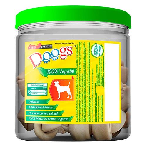Osso em Pote Doogs Natural Nó Pequeno 3/4 para Cães - 500 g