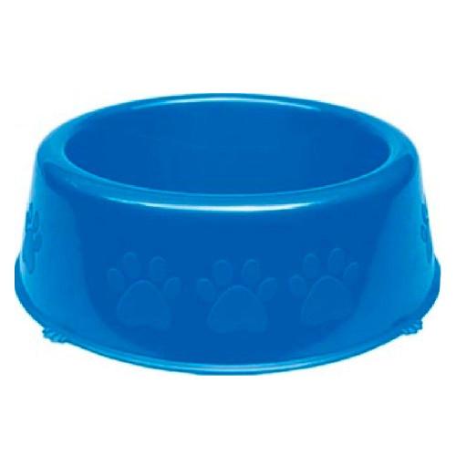 Comedouro Perolizado Luxo Azul Raças Pequenas - 600 mL