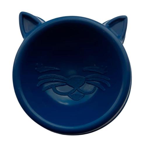 Comedouro Luxo Azul para Gatos - 100 mL