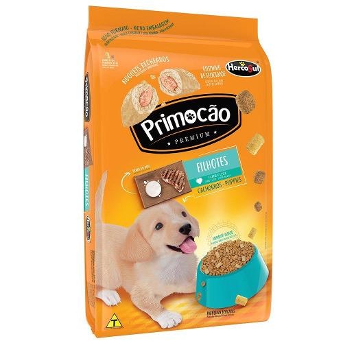 Ração Primocão Original Carne e Leite Cães Filhotes - 1 Kg