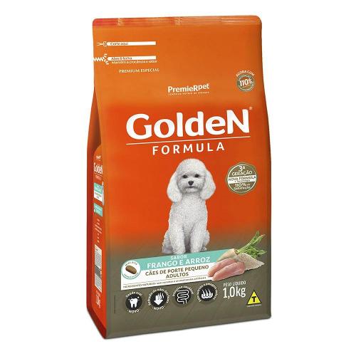 Ração Seca PremieR Pet Golden Formula Cães Adultos Frango e Arroz Mini Bits - 1 Kg