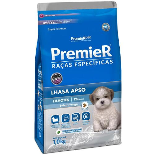 Ração Premier Pet para Cães Filhotes de Raças Específicas Lhasa Apso - 1 Kg