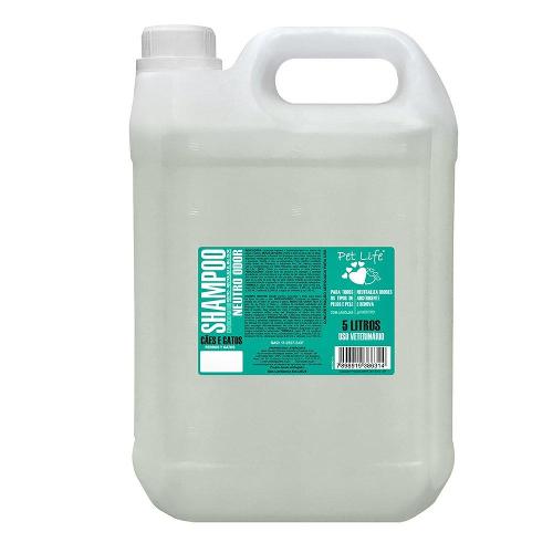 Shampoo Pet Life Neutro - 5 Litros
