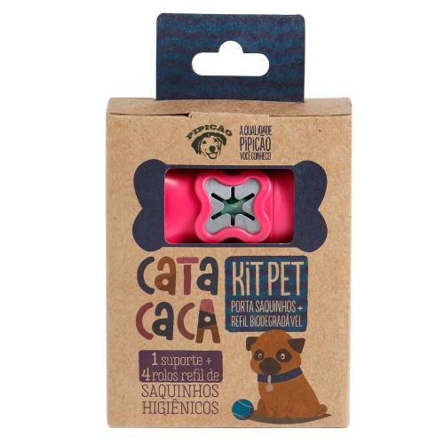 Kit Pipicão Cata Caca Rosa - Tam. Único