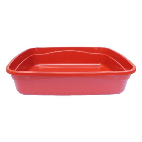 Banheiro Brinqpet Vermelho para Gatos - Tam. Único