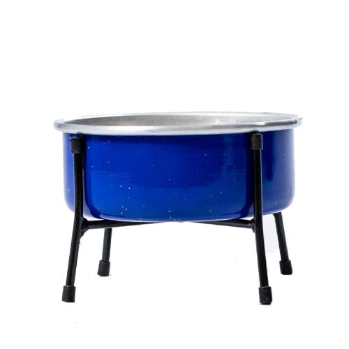 Comedouro NF Pet Aramado Simples Azul - Tam. P