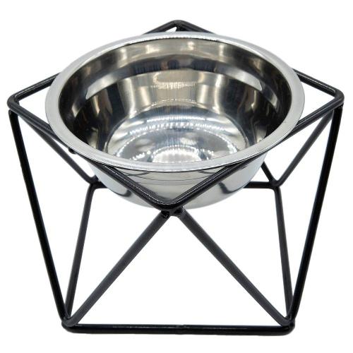 Comedouro NF Pet Ergo Design Inox - 1,2 Litros