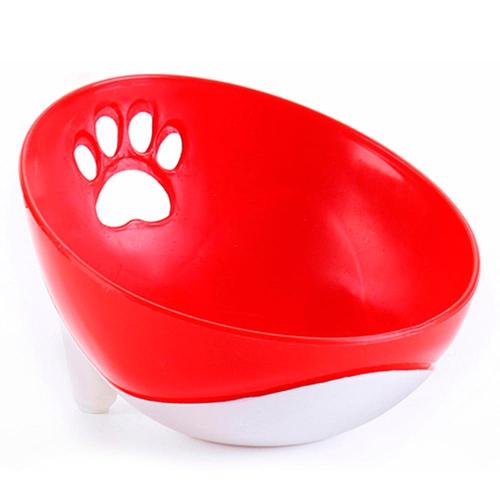Comedouro Inclinado Vermelho - Tam. G