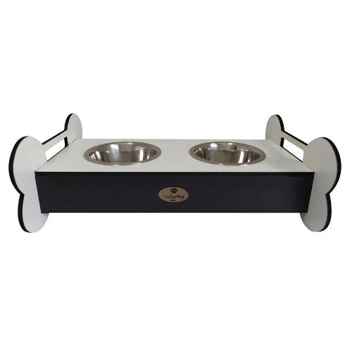 Comedouro Duplo Doggie para Cães - Tam. G