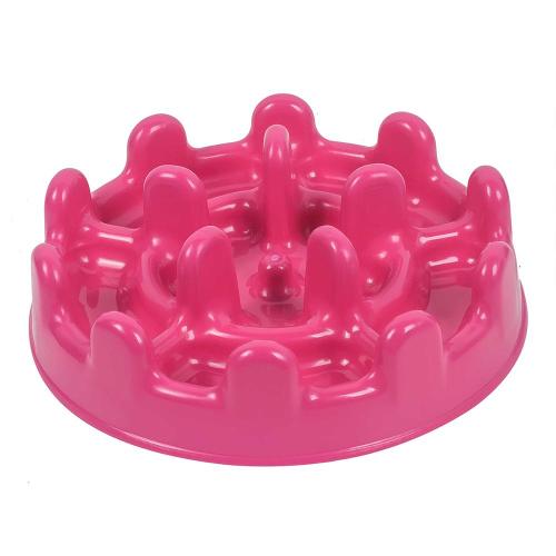 Comedouro Interativo Pet Games Mini Lento Pet Fit Pink - Tam. Único
