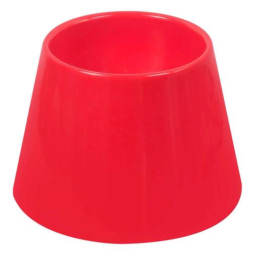 Comedouro e Bebedouro Alto Pet Games Vermelho - 500 mL