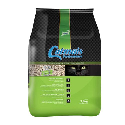 Granulado Sanitário Petmais Catmais Performance Sensitive para Gatos - 3,6 kg