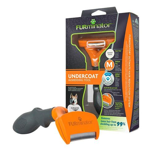Escova Furminator New Cães Pelo Curto - Tam. M