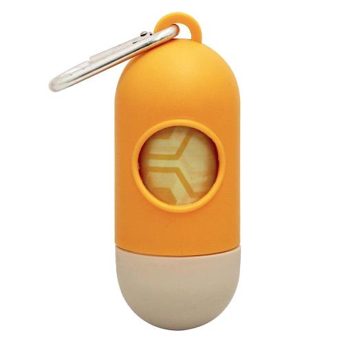 Kit Saquinhos Higienicos Cata-Caca com Dispenser GermanHart Eco Colmeia - Tam. Único