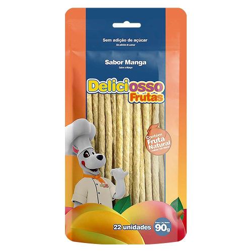 Ossinho XisDog Deliciosso Frutas Manga - 90 g