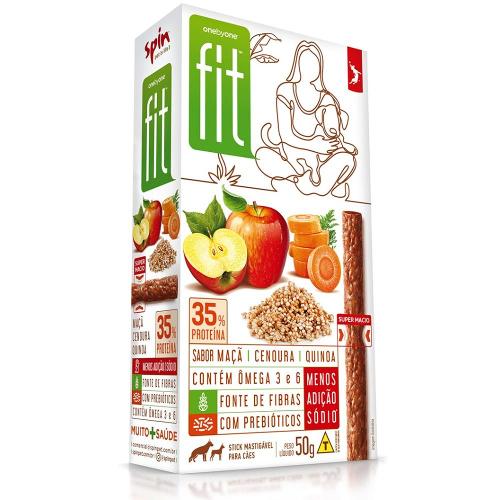 Petisco Onebyone Gourmet para Cães Sabor Cenoura e Maçã - 50g