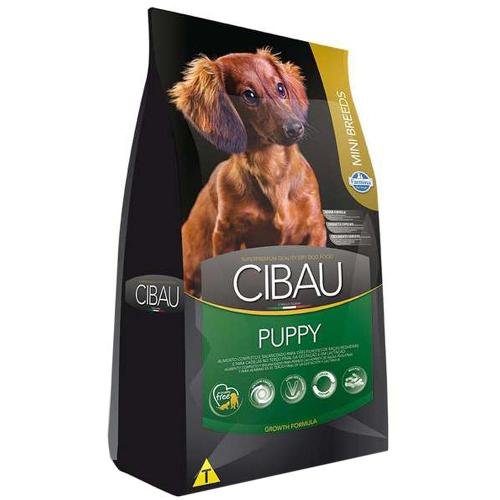 Ração Cibau Puppy Cães Filhotes de Raças Pequenas - 3 Kg