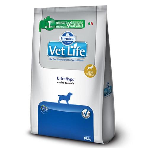 Ração Farmina Vet Life Natural UltraHypo para Cães Mini - 10,1 Kg