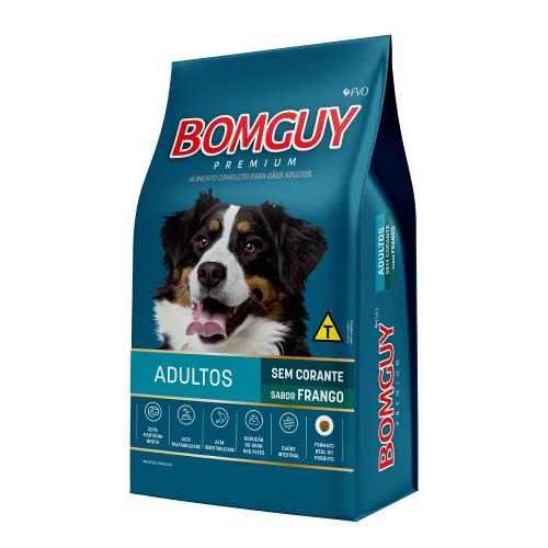 Ração Seca Bomguy Frango para Cães Adultos - 25 Kg