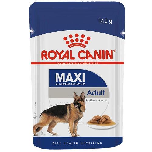 Ração Royal Canin Sachê Size Health Nutrition Adult Wet para Cães Adultos Raças Grandes - 140 g