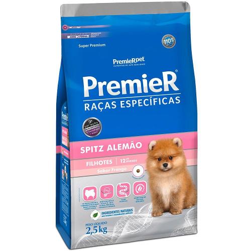 Ração Premier Raças Específicas Spitz Filhote - 2,5 Kg