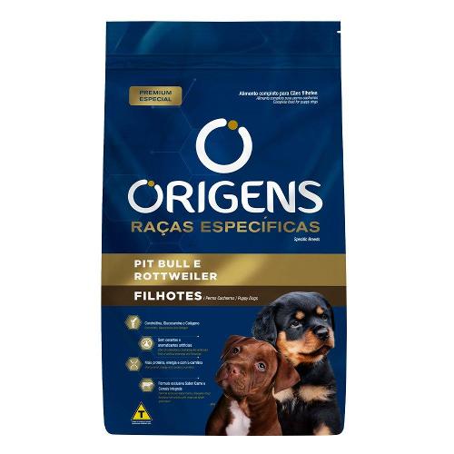 Ração Seca  Premium Especial Raças Específicas para Cães Filhotes das Raças Pit Bull e Rottweiler