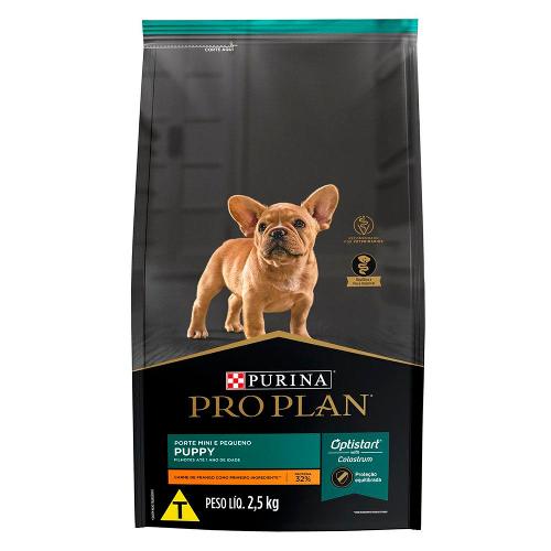 Ração Seca Nestlé Purina Pro Plan Frango Cães Filhotes Raças Pequenas - 2,5 Kg