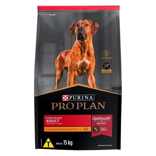 Ração Seca Nestlé Purina Pro Plan Frango Cães Adultos Raças Grandes - 15 Kg