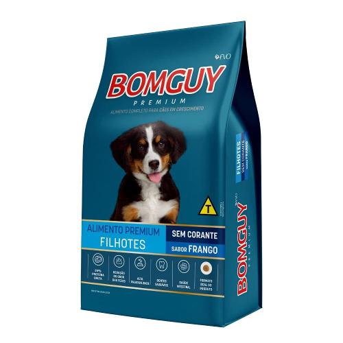 Ração Seca Bomguy Frango para Cães Filhotes - 15 Kg