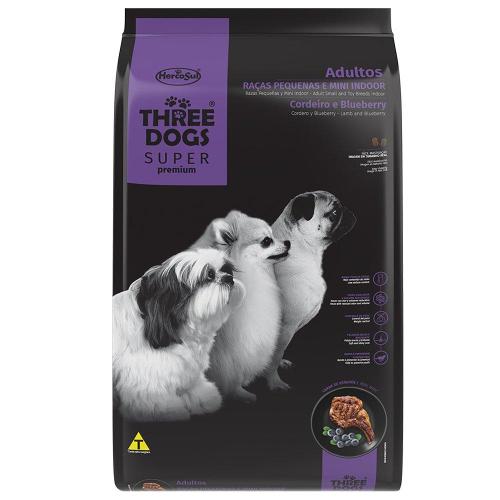 Ração Seca  Super Premium Cordeiro e Blueberry para Cães Adultos Raças Pequenas e Mini Indoor