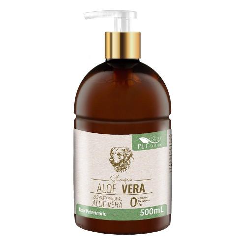 Shampoo PetNature Aloe Vera para Cães e Gatos - 500 mL