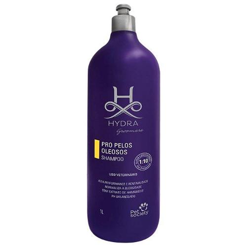 Shampoo Pet Society Hydra Groomers Pelos Oleosos para Cães e Gatos -1 Litro
