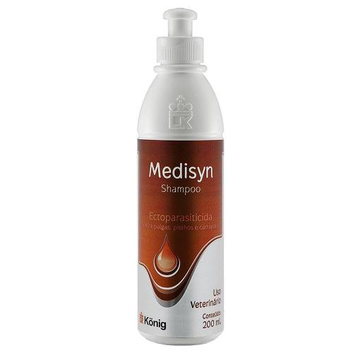 Shampoo Ectoparasiticida König Medisyn - 200 mL