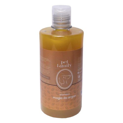 Shampoo Pet Family Magia do Argan para Cães e Gatos - 500 mL