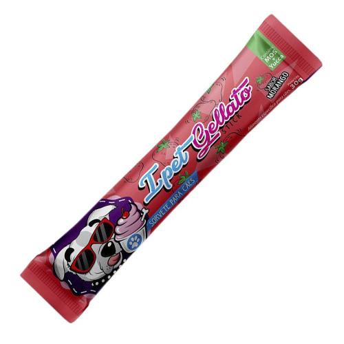 Sorvete Ipet Gellato Sabor Morango para Cães - 30 g