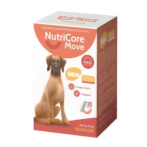 Suplemento Alimentar NutriCore Move Maxi 405 mg - 30 Cápsulas