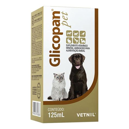Suplemento Vitamínico Vetnil Glicopan Pet Gotas - 125 mL