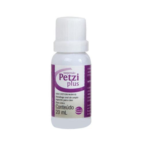 Vermifugo Ceva Petzi Plus Suspensão - 20 mL