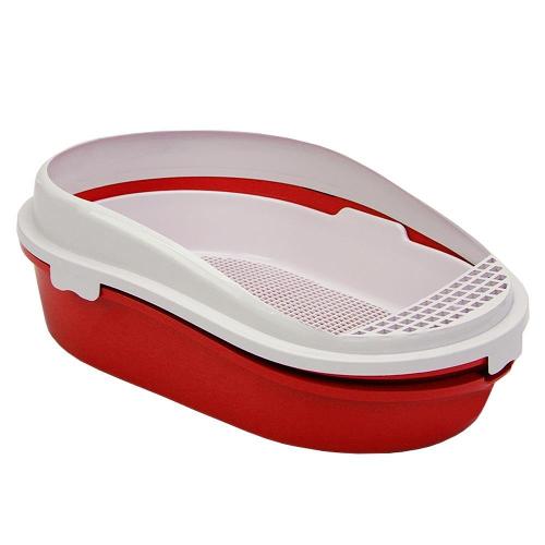 Banheira Furacão Pet Furba Vermelha para Gatos